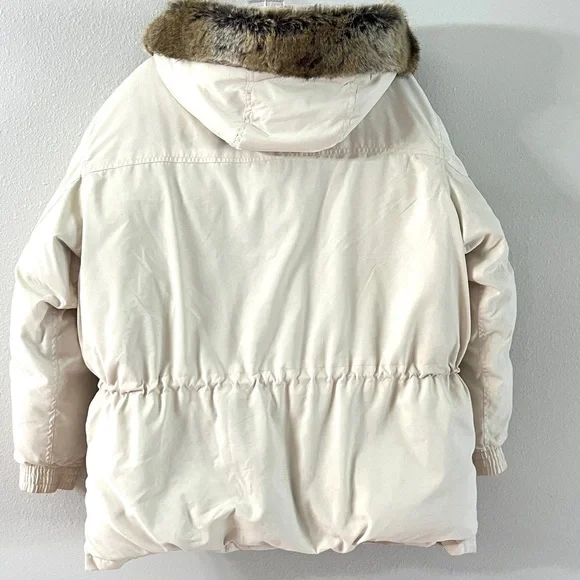 ‼️LAST CHANCE‼️Ralph Lauren Down Faux Fur Hooded Coat - Picture 8 of 12